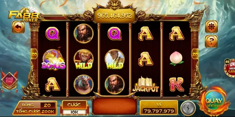 hướng dẫn slot Tây Du Ký FA88