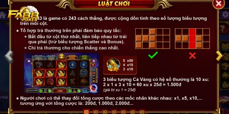 Tính năng slot kho báu tứ linh