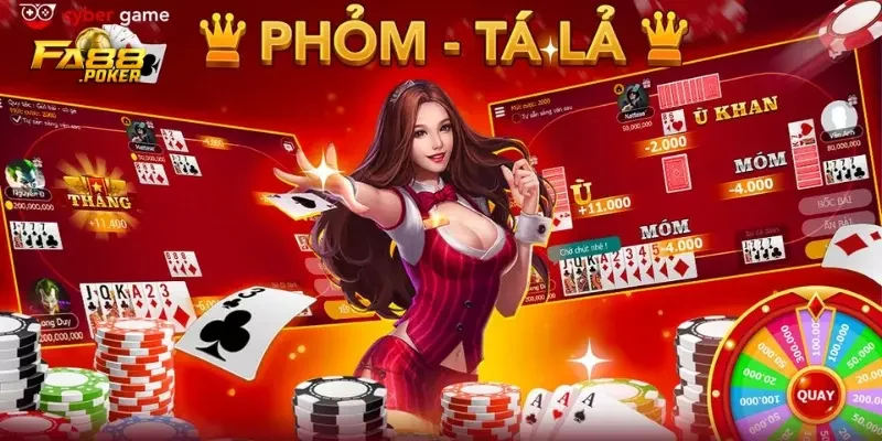 Tỷ lệ trả thưởng Phỏm FA88